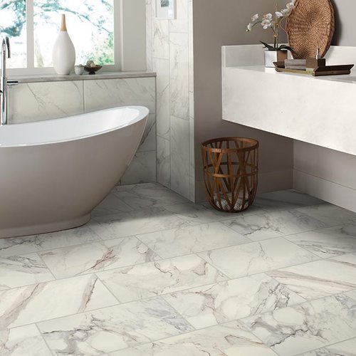 Bathroom Porcelain Marble Tile - The Carpet Store in Cleveland, GA